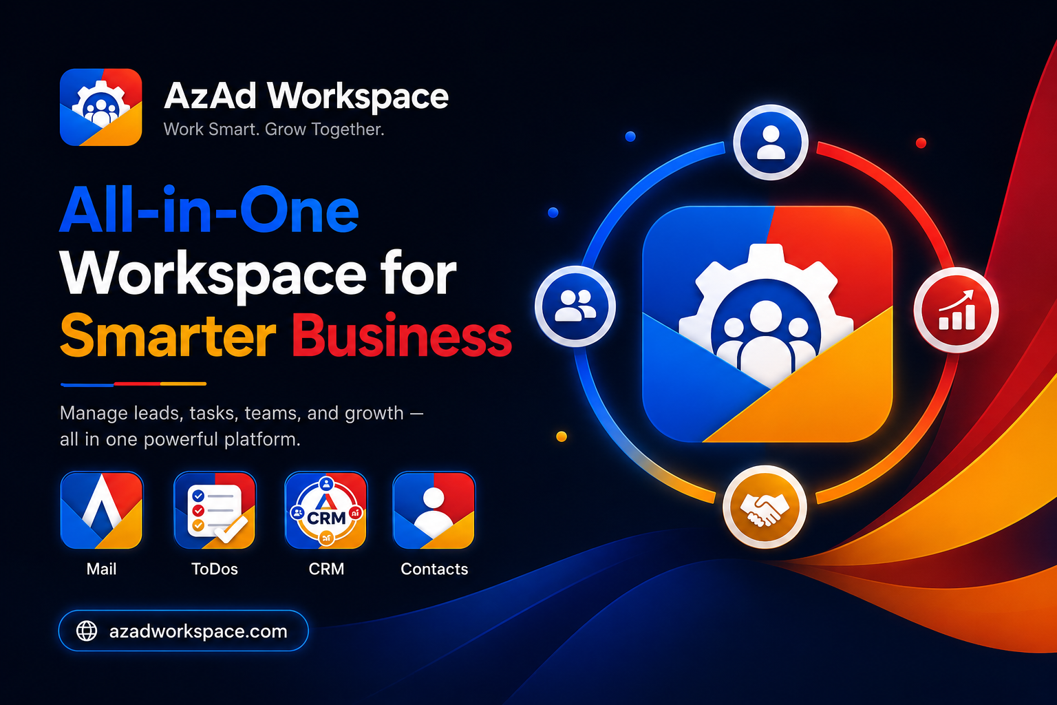 AzAd Workspace platform screenshot