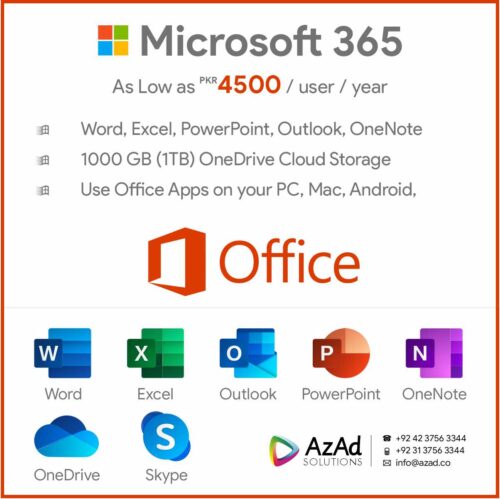 AzAd Microsoft Office 365 Subscription