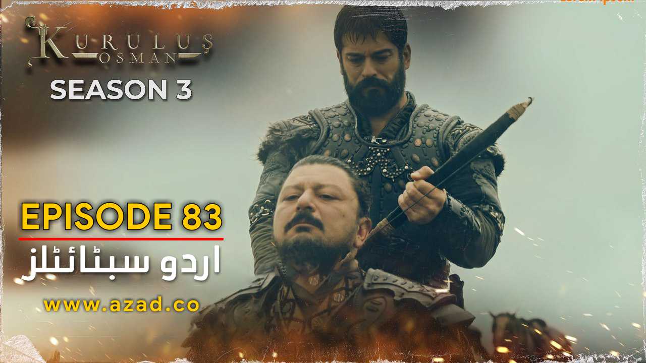 Kurulus Osman Season 3 Episode 83 Urdu Subtitles