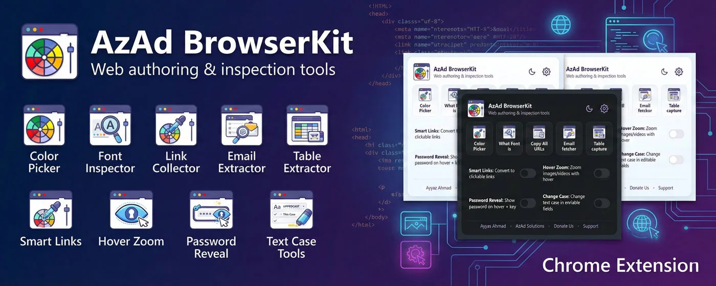 Developer Tools - Marquee 1400x5601 - AzAd Solutions
