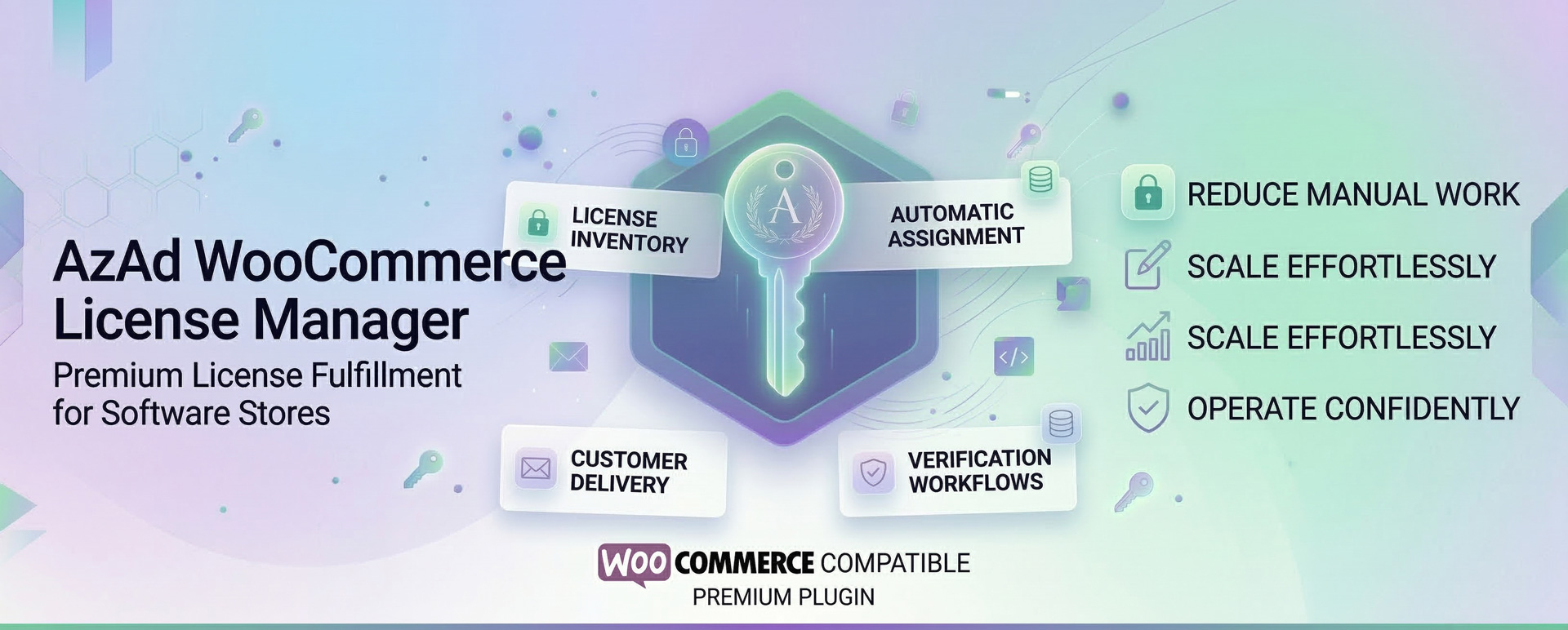 Developer Tools - Azad Woocommerce License Manager 1920x772 - AzAd Solutions